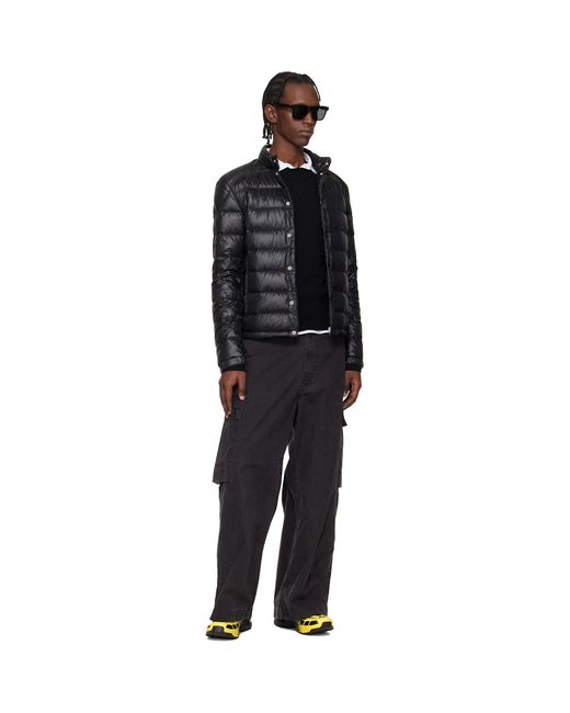 Moncler Black Selves Short Down Jacket for men