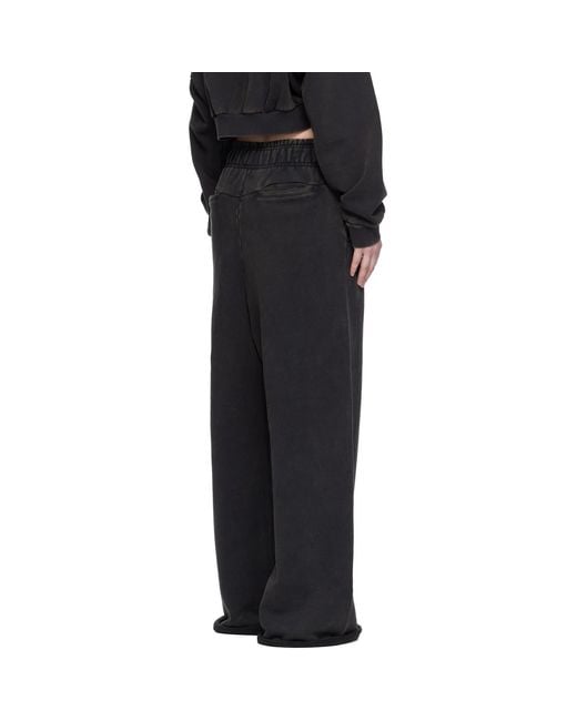 Entire studios Black Full Sweatpants