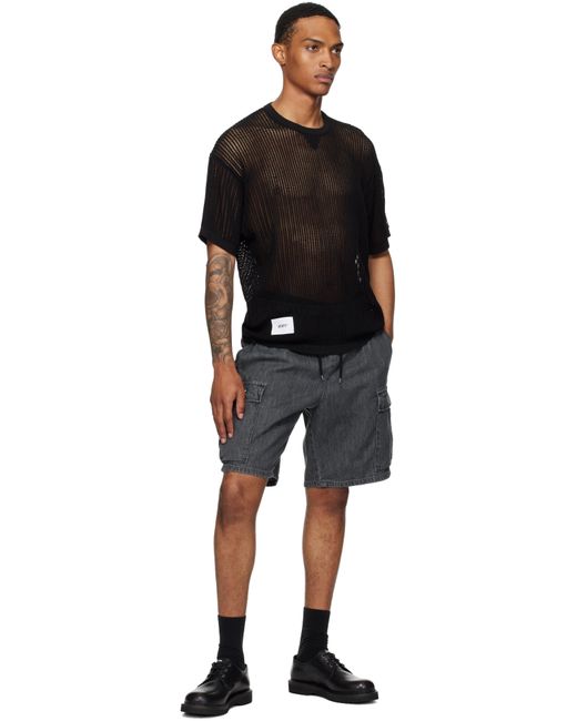 WTAPS Mils2301 Denim Shorts in Black for Men | Lyst UK