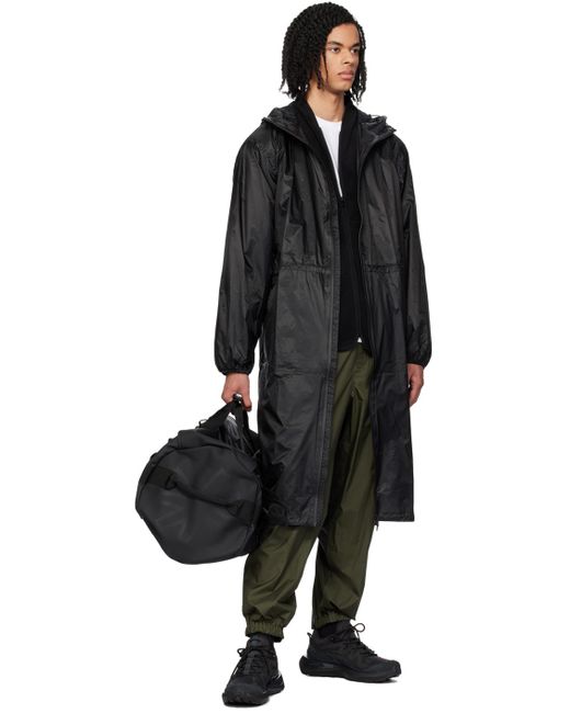 Rains Black Texel Duffle Bag for men