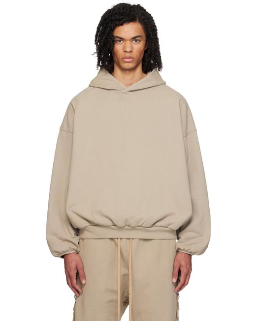 Fear Of God Natural Patch Hoodie for men