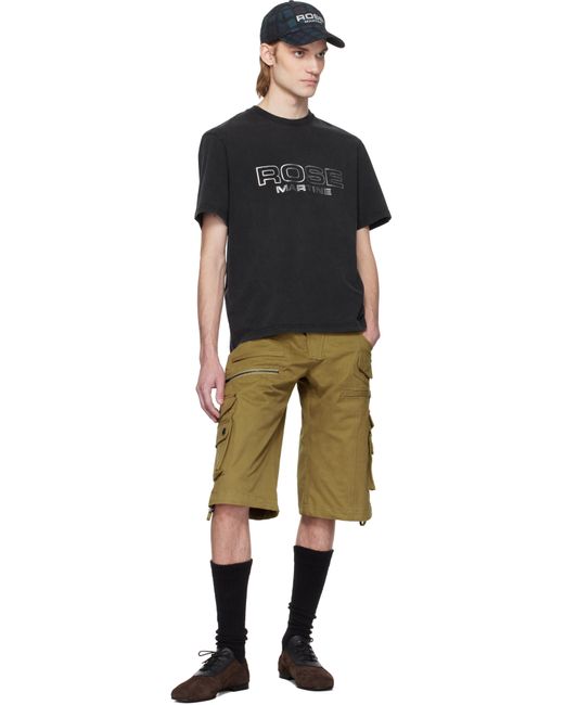 メンズ Martine Rose ブラック Classic Tシャツ Black