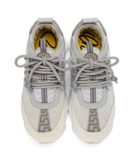 versace glitter sneakers