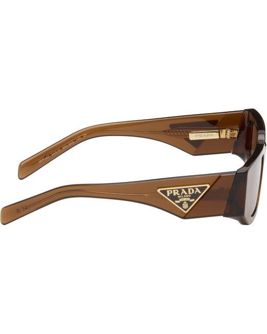 Prada Black Rectangle Sunglasses