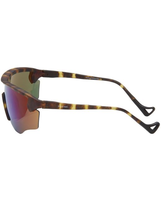 District Vision Blue Junya Racer Sunglasses for men