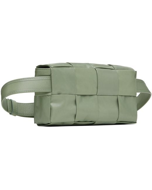 Bottega Veneta Green Mini Cassette Belt Bag for men