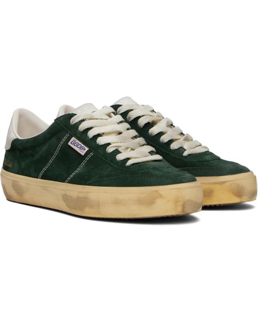 メンズ Golden Goose Deluxe Brand グリーン Soul Star スニーカー Black