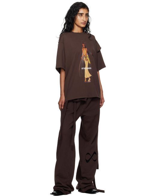OTTOLINGER Multicolor Deconstructed Boxy T-shirt