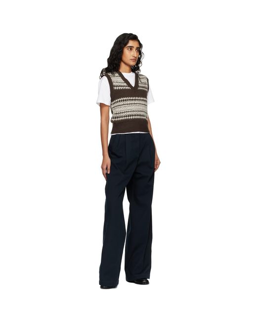 A.P.C. Blue Ginny Trousers