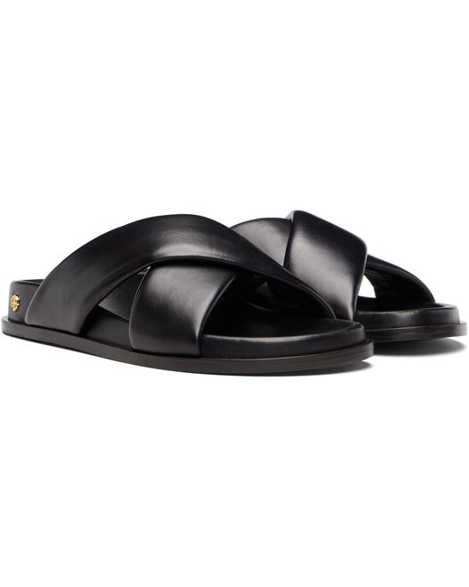 Anine Bing Black Emi Sandals