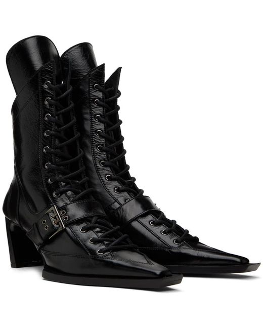 KNWLS Black Xserpent Boots