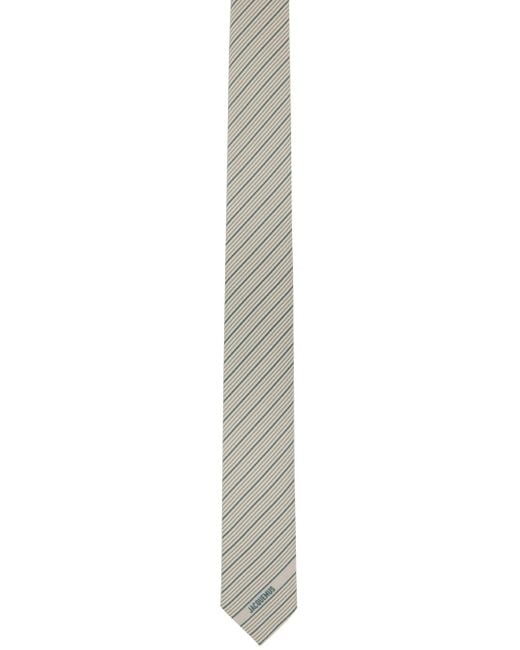 Jacquemus Black Beige Les Sculptures 'la Cravate' Tie for men