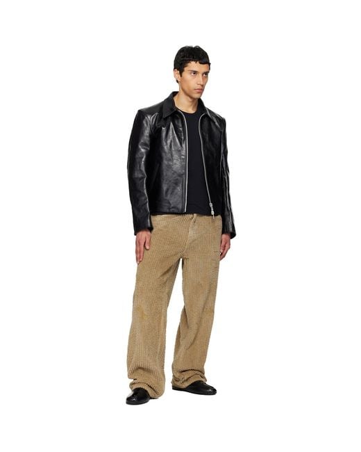 Marsèll Black Steccoblocco Leather Derbys for men