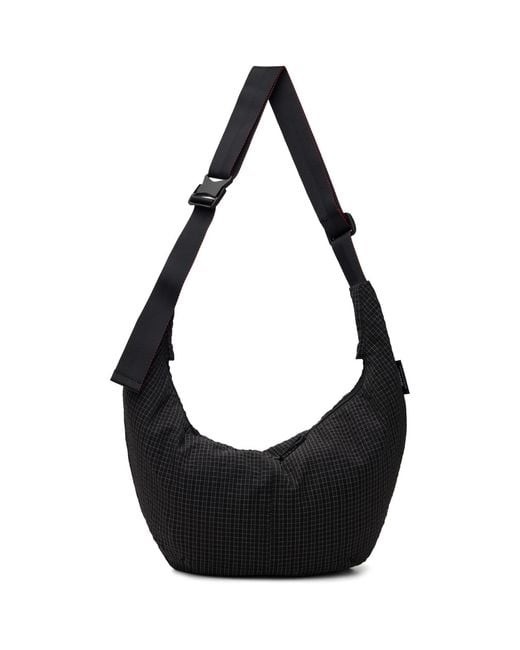 Comme des Garçons Black Grid Check Pattern Bag for men
