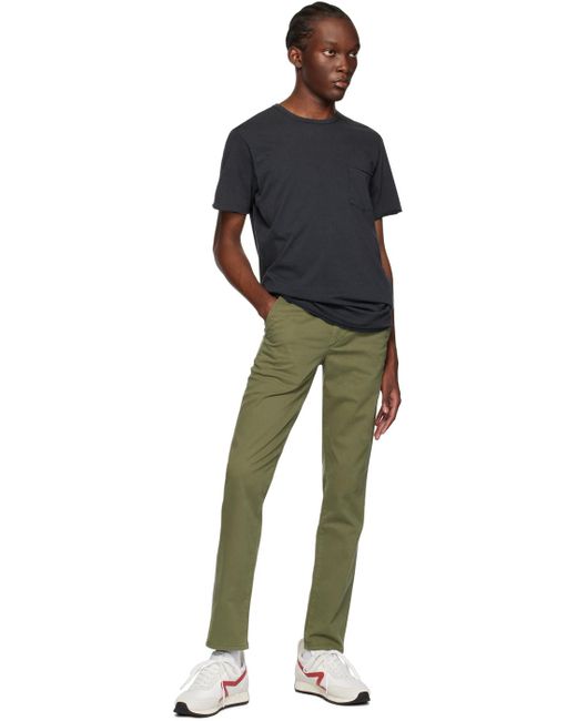 Rag & Bone Green Fit 2 Trousers for men