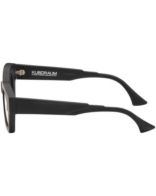 Kuboraum Black K36 Glasses for men