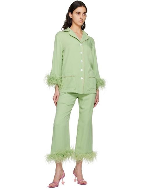 Sleeper Green Party Pyjamas Set