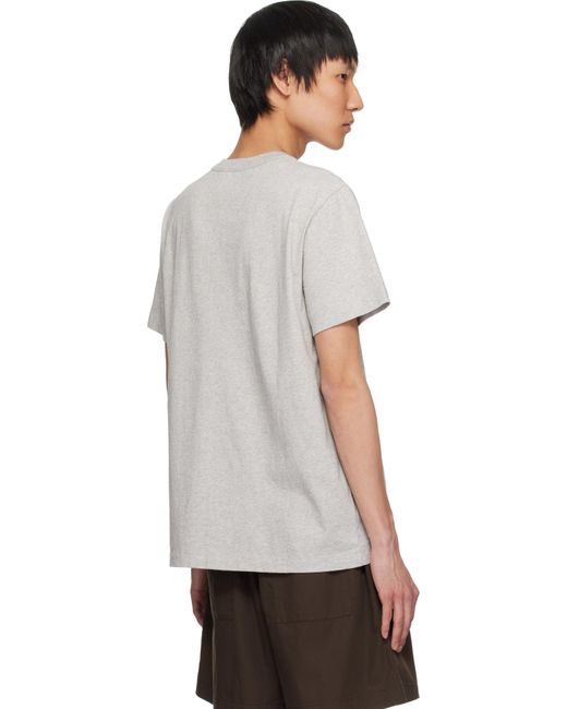 メンズ Tekla グレー Sleeping Tシャツ White