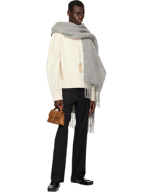 メンズ Jacquemus Les Classiquesコレクション ブラウン The Large Bambino バッグ Black