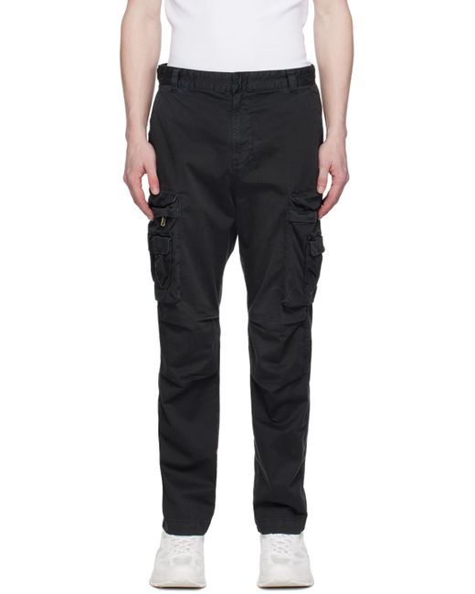 DIESEL Black P-argym-new-a Cargo Pants for men