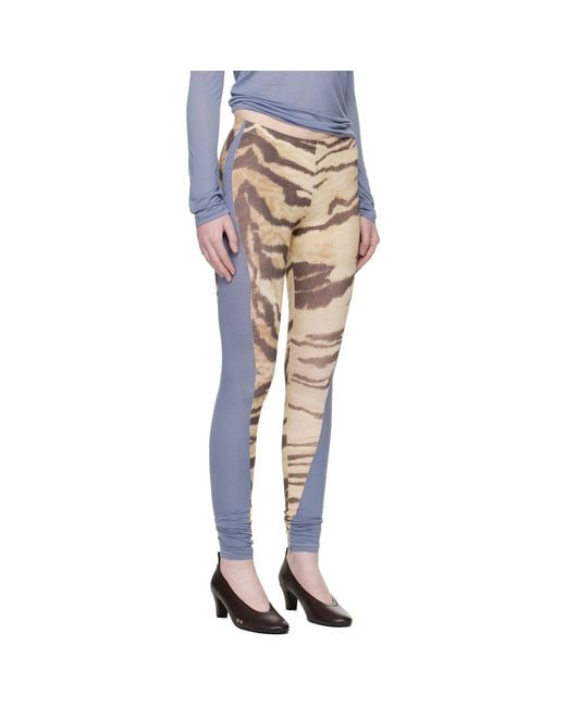 Baserange Black Net Leggings