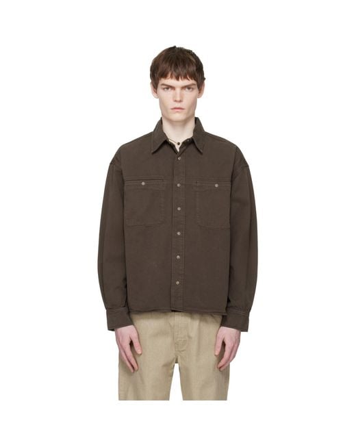 Jeanerica Brown André Shirt for men