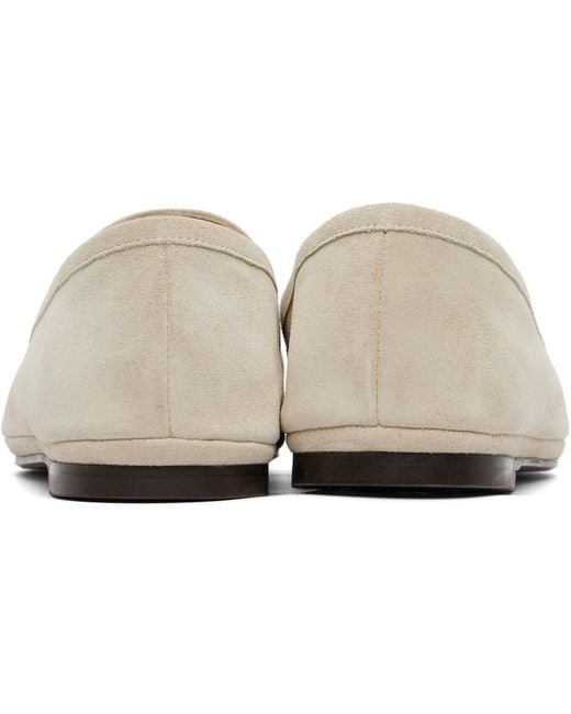 Lemaire Black Outdoor Slipper Loafers for men