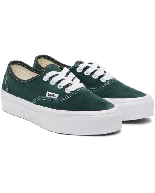 Vans Black Premium Authentic 44 Suede Sneakers