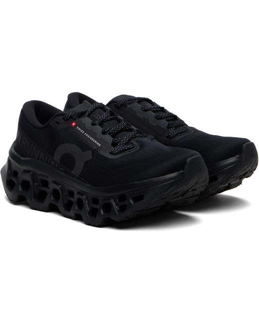 On Shoes Black Cloudmster 3 Sneakers