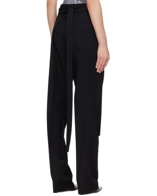 Jean Paul Gaultier Blue Overall Buckle Trousers