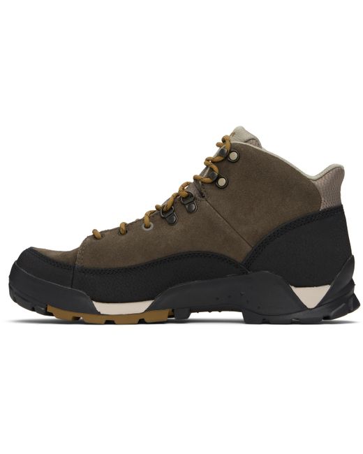 Danner Black Khaki Panorama Mid Boots for men