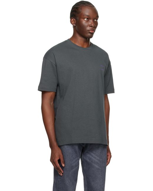 T-shirt joel gris Samsøe & Samsøe pour homme en coloris Black