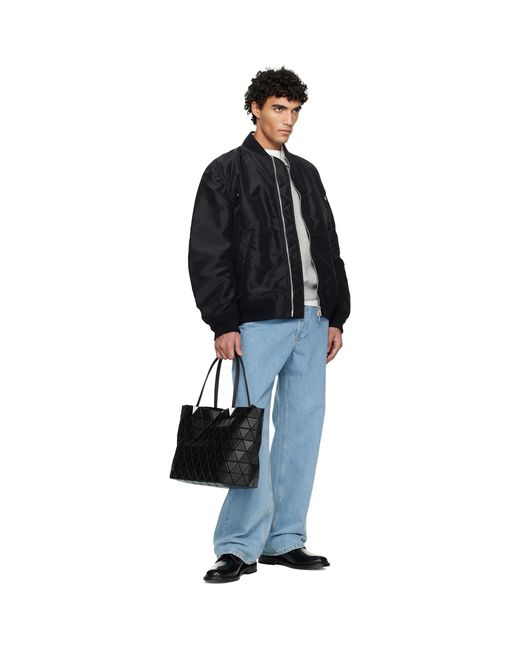 Issey Miyake Black Bateau Matte Tote for men