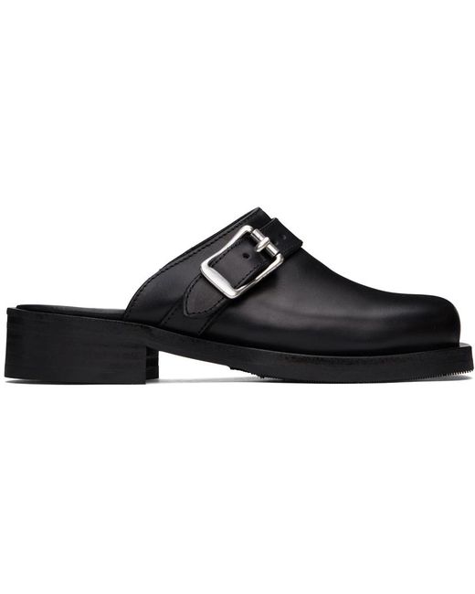 Our Legacy Black Camion Mule for men
