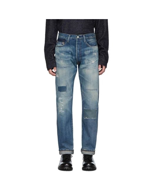 Junya Watanabe Blue Levis Edition 501 1947 Customized Jeans for men
