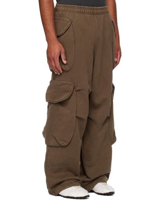 Entire studios Brown Heavy Gocar Cargo Pants for men