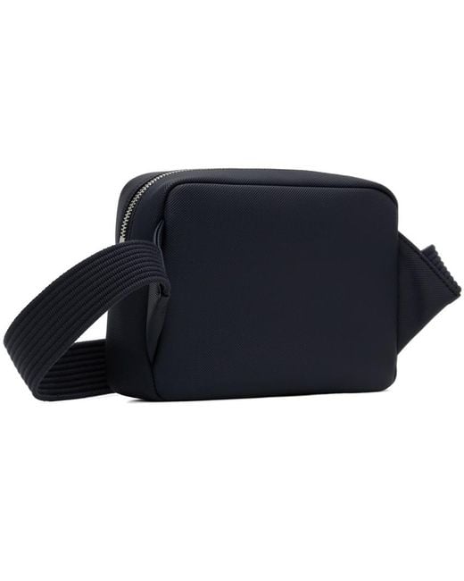 Lacoste Blue Navy Classic Piqué Effect Bag for men
