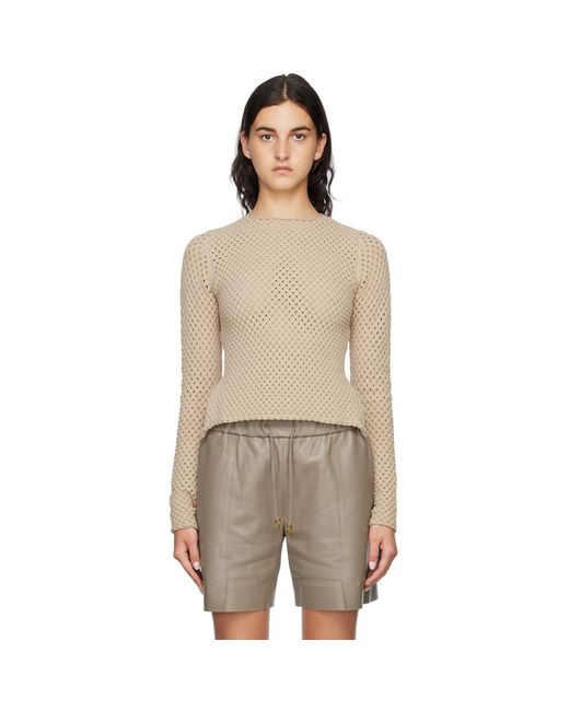 Pull avenue Aeron en coloris Natural