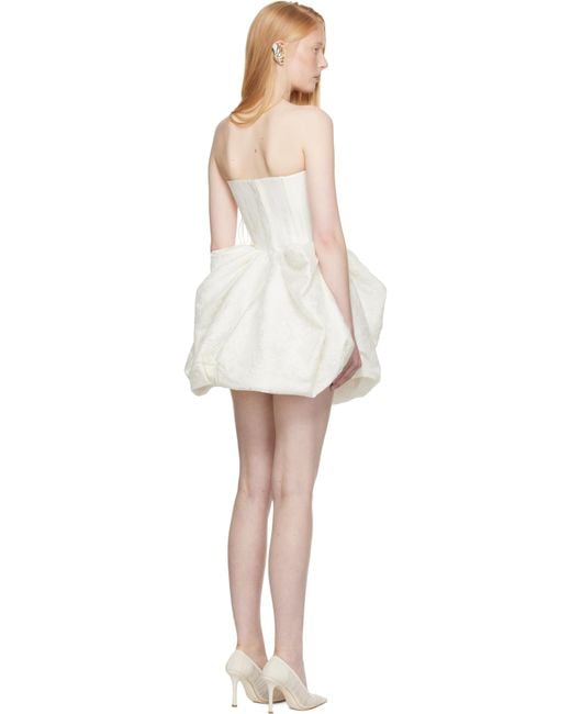 Wed Black Ssense Bridal Capsule Guen Minidress