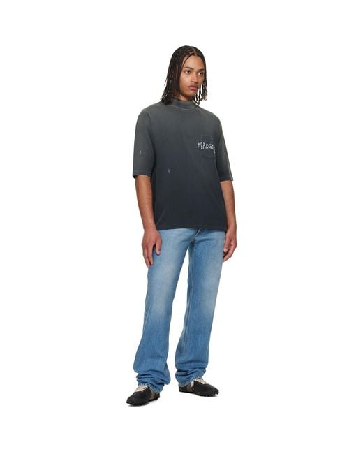 Maison Margiela Blue 5 Pockets Jeans for men