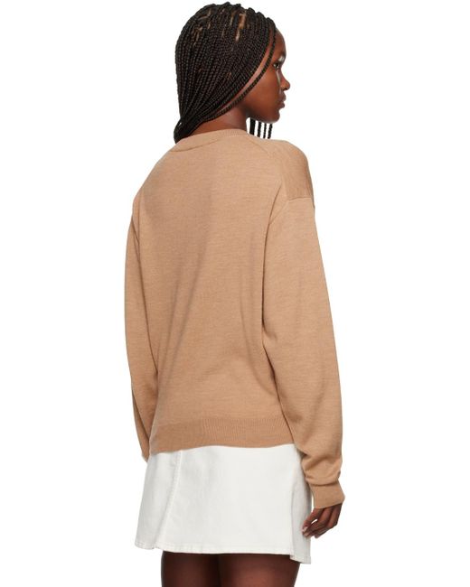 KENZO Multicolor Brown Paris 'boke Flower' Crest Sweater
