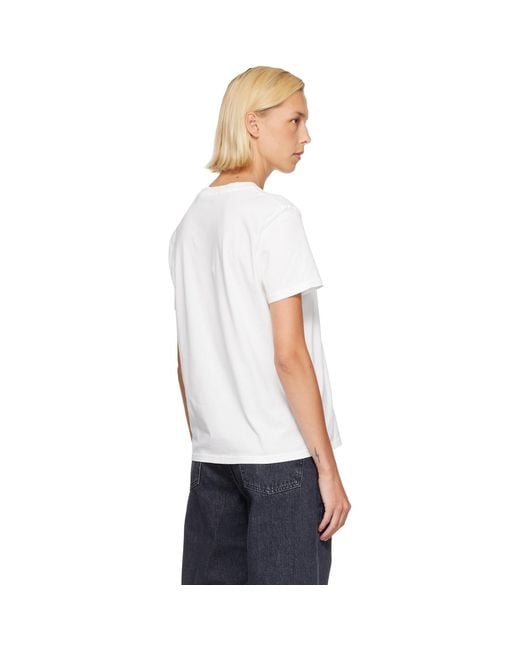 Our Legacy White Classic T-Shirt