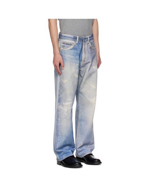 Our Legacy Blue Third Cut Jeans for men
