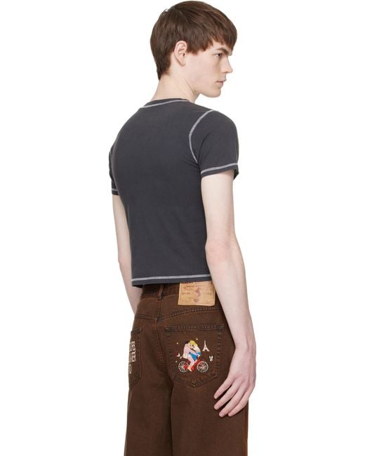 Carne Bollente Black 'Big Tipper' T-Shirt for men