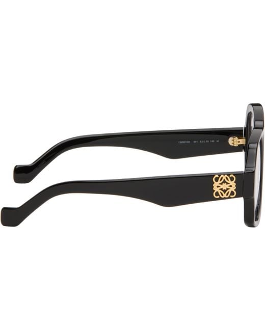 Loewe Black Anagram Square Glasses