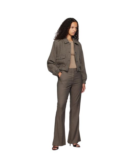 THE GARMENT Brown Douglas Trousers