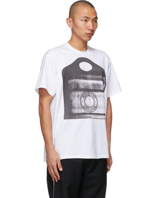 burberry t shirt lyst