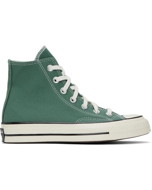 Converse Green Chuck 70 Vintage Canvas Sneakers