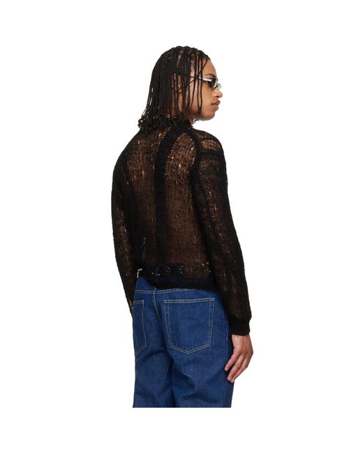 Our Legacy Black Academy Cardigan for men