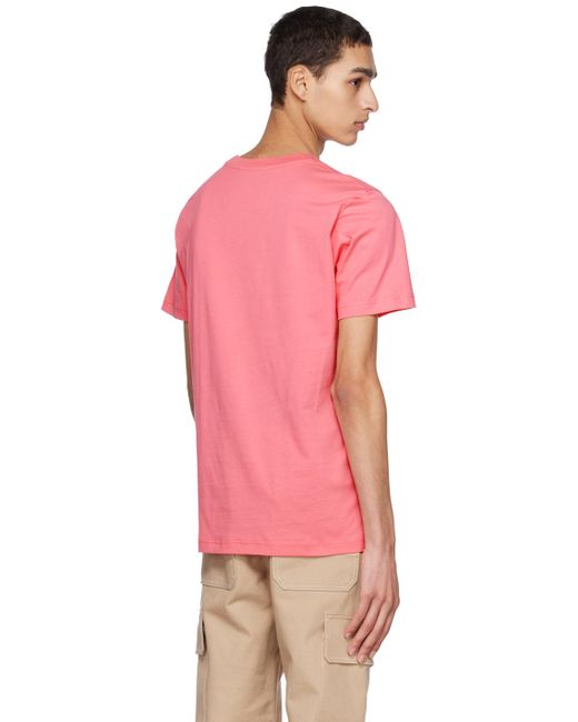 Marni Pink Printed T-shirt for men